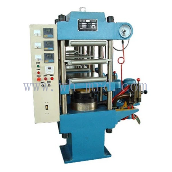 Gummi Silikon heiße Presseformmaschine